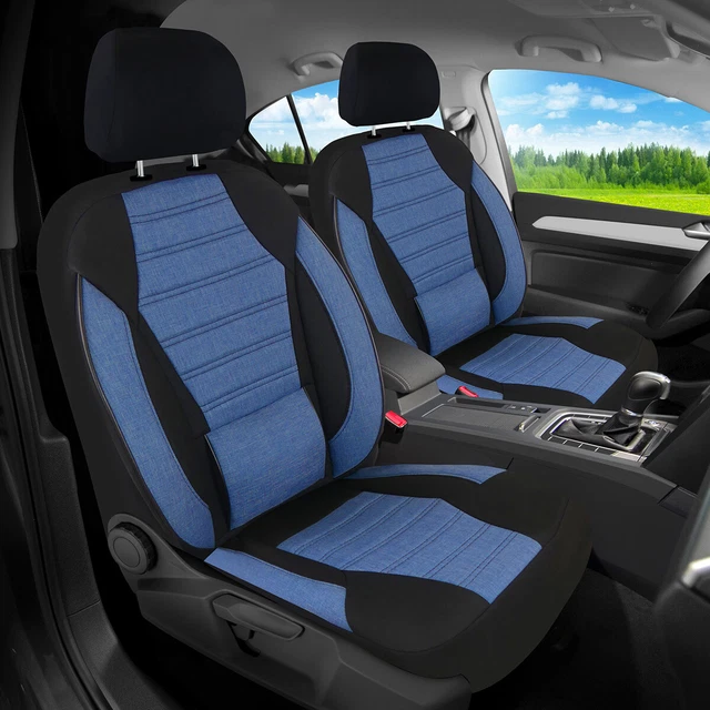Coprisedili auto Coprisedili auto universali Set di 3 per Peugeot Partner