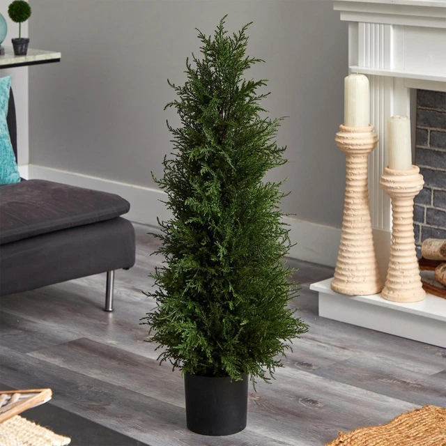 KNSTLICHE ZYPRESSE 85 cm Kunstbaum Kunstpflanze Kunstzypresse Deko McPalms  EUR 29,90 - PicClick DE