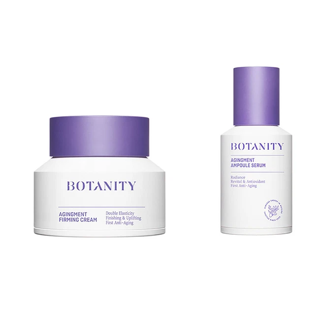 BOTANITY Agingment Firming Cream 50ml + Ampoule Serum 30ml / Anti aging kbeauty