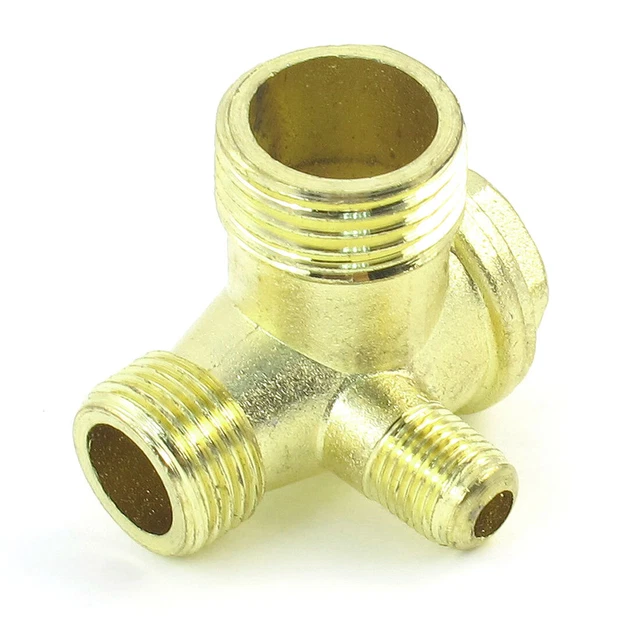 2 Grifos De Drenaje Para Tanque De Compresor De Aire – 3/8 BSP, Latón, Control Giratorio De Purga