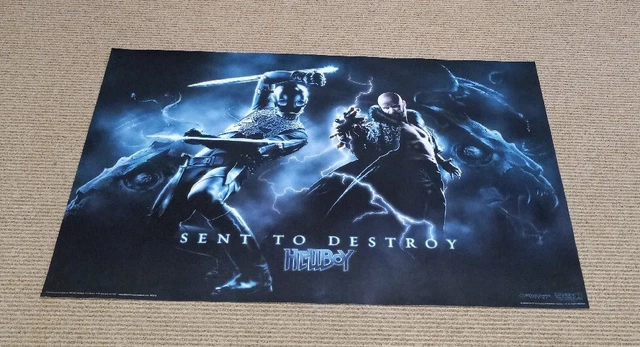 Hellboy Store Display Poster Sign 36" X 25" Authentic #2