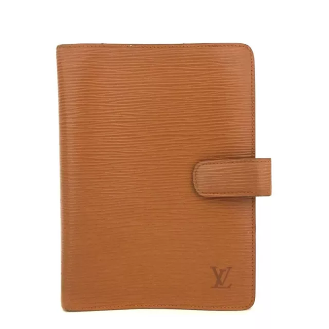 Authentic Louis Vuitton Monogram Agenda MM Notebook Cover R20004 LV 6657F
