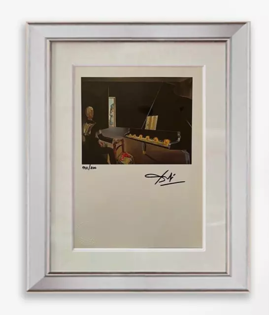 Dalí Handsigniert Original Lithographie Drucken Zertifikat Und