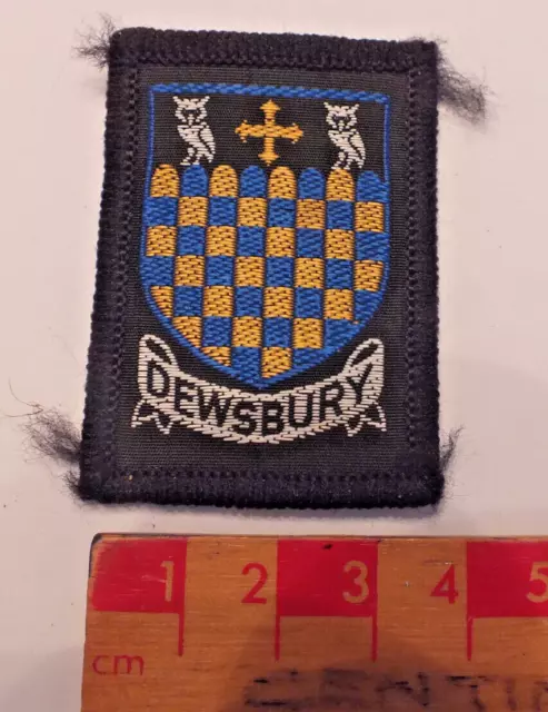 Vintage Boy Scouts Dewsbury District County Area Badge (O)