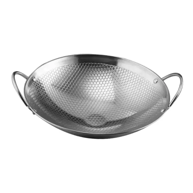 Stainless Steel Wok Ring Rack Wok Stand Pan Support Gas Hob Round Bottom Wok