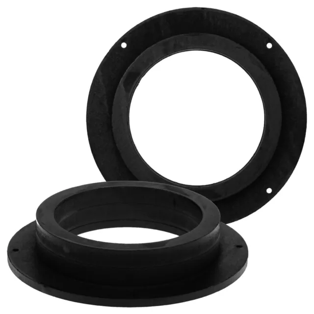 MDF 165 mm Lautsprecher Adapter Ringe für Audi A4 + A5 B8 2007- Distanzring Auto