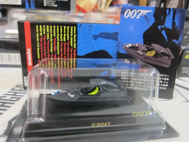 Kyosho - 1/72 - 007 James Bond Collection - Q BOAT - Mini boat - 2F7