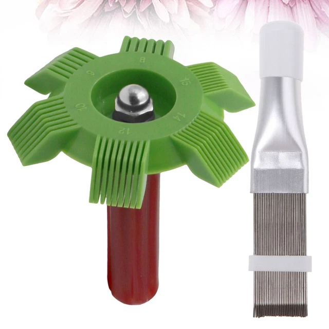 Strumento di pulizia condensatore pettine pinne in acciaio inox condensatore aria condizionata