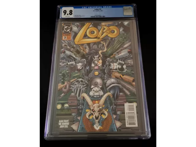 Lobo #2 1994 Cgc 9.8 White Pages Alan Grant