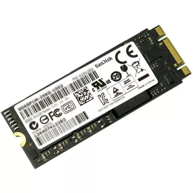 SanDisk X110 SSD M.2 SATA Ngff 2260 256gb Disque État Solide Sd6s Remis à Neuf