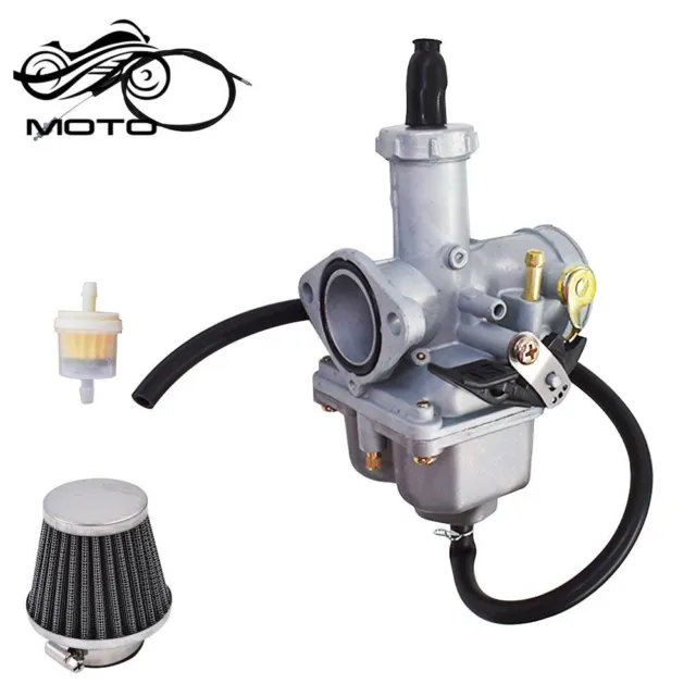 Carb With Throttle Cable Air Filter For Honda CB125S XR100 CRF100F XL100S XR200R