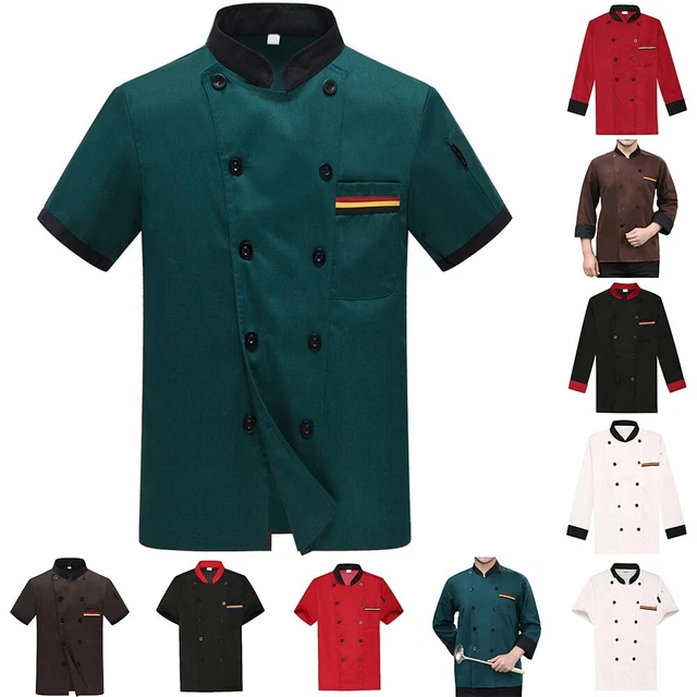 Worlds Manufacturer | Veste chef cuisinier manches courtes Essential Worlds Manufacturer | Veste chef cuisinier manches courtes Essential