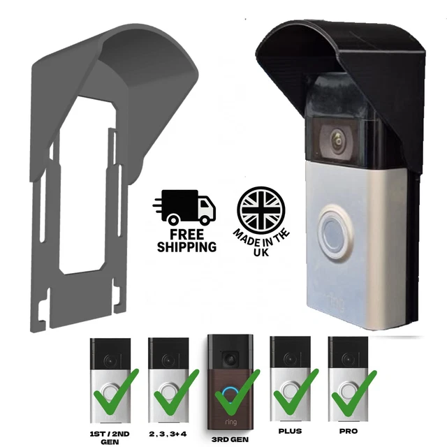 Best Ring Doorbell Ring Doorbell Sun Rain Cover Weather Shield