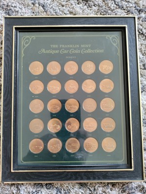 COLLECTIBLES..THE FRANKLIN MINT Antique Car Coin Collection Series 2