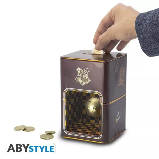 Salvadanaio Money Bank Harry Potter Golden Snitch Quidditch