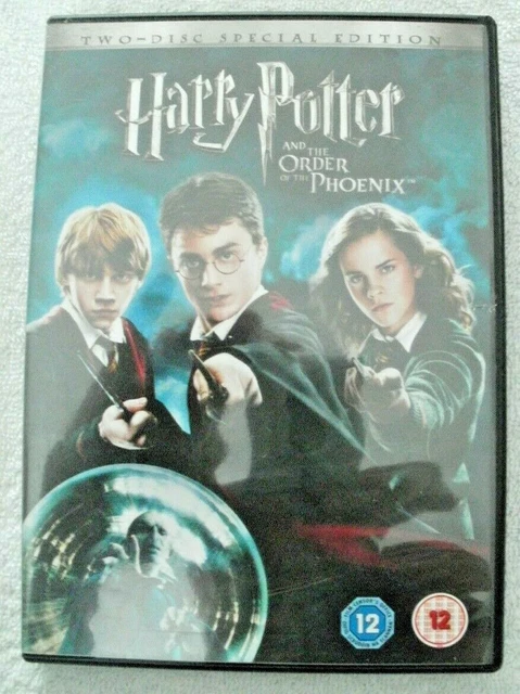 HARRY POTTER AND The Order Of The Phoenix Dvd 12 2007 2 Disc Special ...