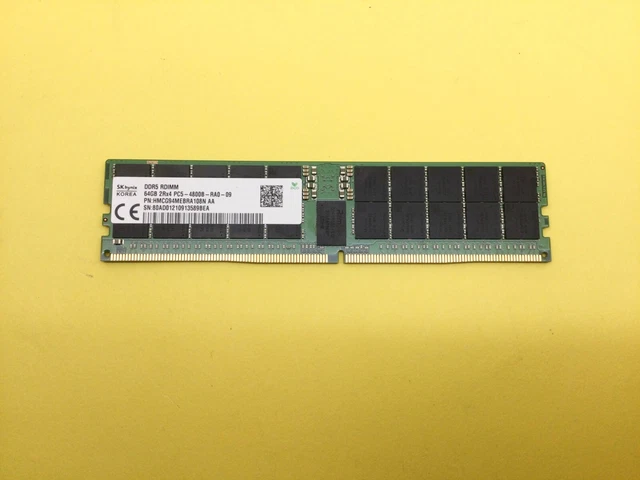 HMCGM4MGBRB614N SK HYNIX 96GB (1X96GB) 2RX4 PC5-5600B DDR5 Rdimm