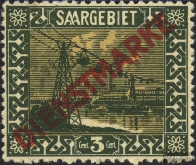 Saarland D1 postfrisch 1922 Landschaften III