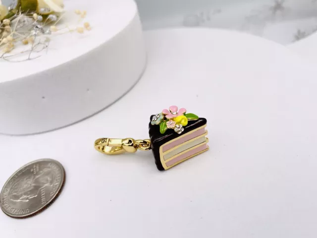 Juicy Couture Gold Tone  “ cake” Bracelet Charm