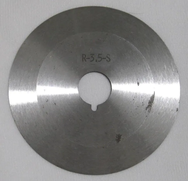 R-3.5-S Circular Round Blade Knife 3-1/2" Inch for Cloth Fabric Cutting Machine