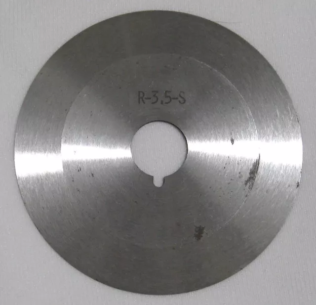 R-3.5-S Circular Round Blade Knife 3-1/2" Inch for Cloth Fabric Cutting Machine