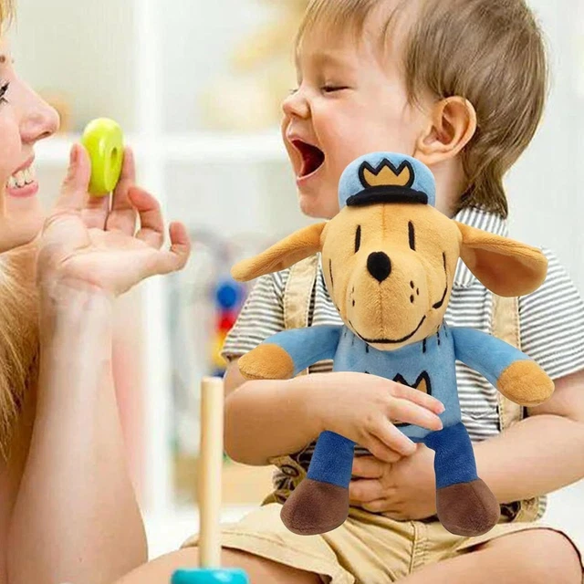 CARTOON DOG MAN Plush Doll Soft Stuffed Animal Toy Teddy Gift 30cm 2025