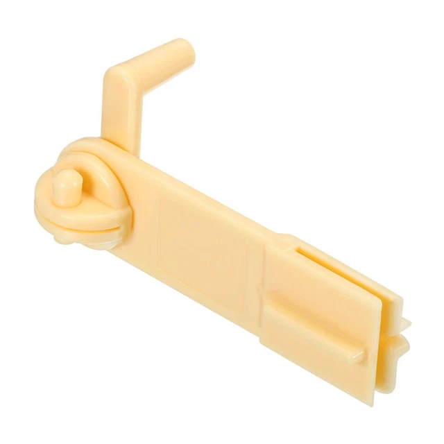 Tablero de tarjeta de hilo de coser de hilo dental de plástico para bordar, amarillo