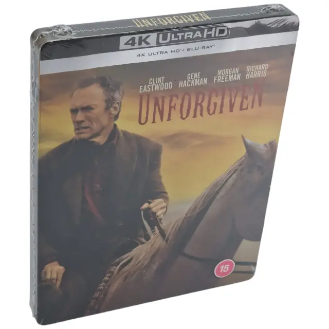 Unforgiven 4K Ultra HD Blu-ray SteelBook Zavvi Zone Free____VF