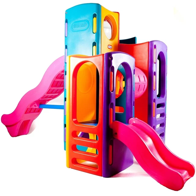 Little Tikes Gran Mono Grove Parque Infantil Con Toboganes