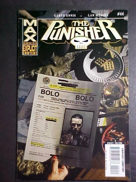 The Punisher #44! Garth Ennis! Nm- 2007 Marvel Comics