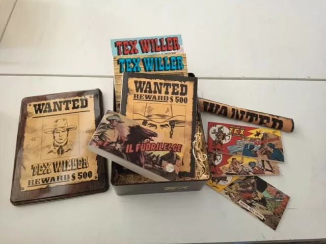 Tex Willer Wanted Box  2018 Sergio Bonelli Editore Lucca Comics