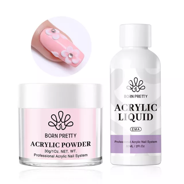  Saviland Pink Acrylic Powder - 30g Professional