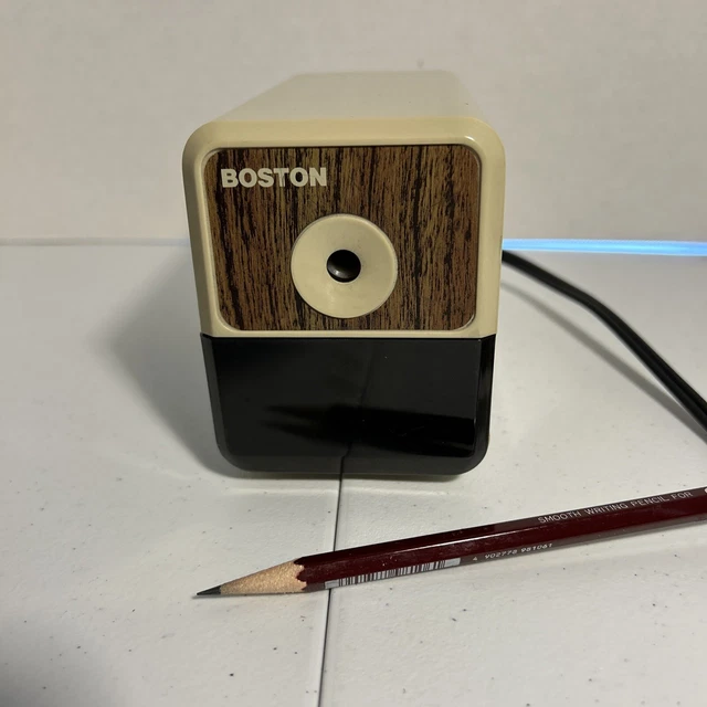 VINTAGE BOSTON ELECTRIC Pencil Sharpener Model 18 Tested Hunt MFG N