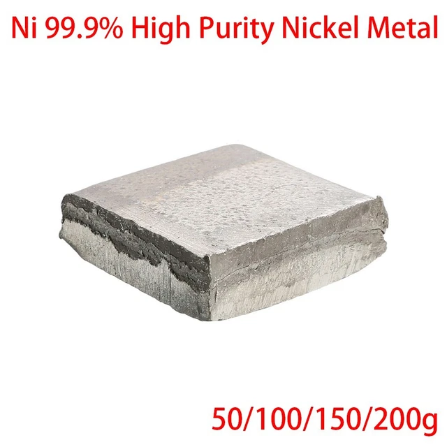 Nickel Ni 99.9% Galvanoplastie Industrie Expérience Métal Acier Inoxydable