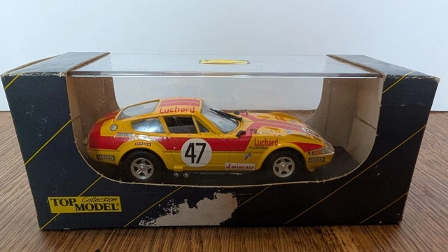Miniature Top Model 1/43 Ferrari 365 GTB4 Daytona #42 - Spa 1973 (TM042Y) D'occasion