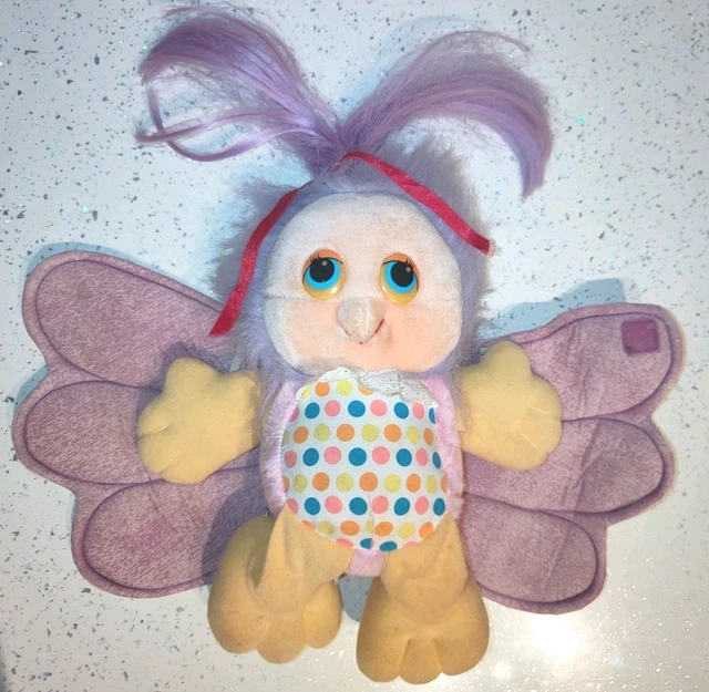 VINTAGE 1986 WING Dings Flighty Hasbro Plush Stuffed Animal Winged