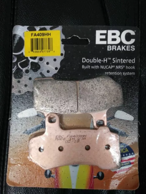 EBC FA409HH Brake Pads 1 Pair Road Glide Street Glide Ultra V-Rod Front & Rear