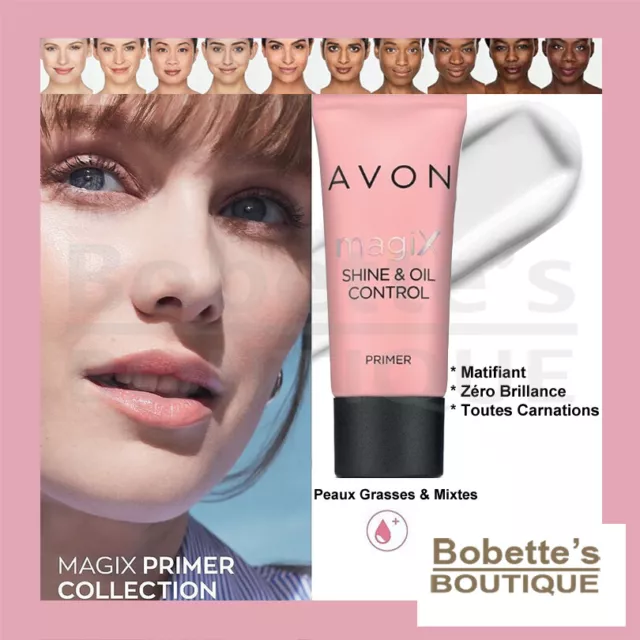 PERFECTEUR de TEINT-PRIMER AVON MAGIX Peaux Mixtes - Grasses : Un Teint Parfait.