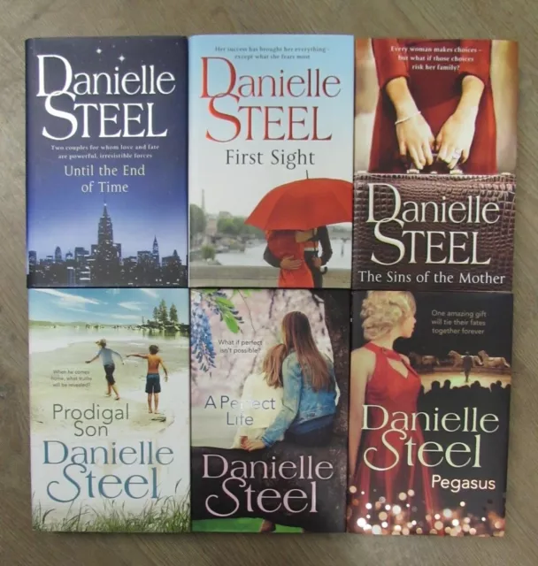 6 BEAUTIFUL NOVELS by DANIELLE STEEL  ** FREE UK POST ** HARDBACK