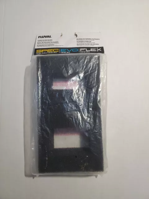 Fluval Spec 10L/Flex 34L Stage 1 Foam Filter Block A1376 Fish Aquarium New
