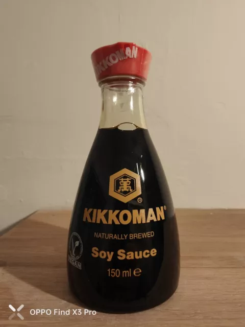 Salsa Di Soia Kikkoman - Prodotta Naturalmente - 150Ml ***Venditore Uk*** 