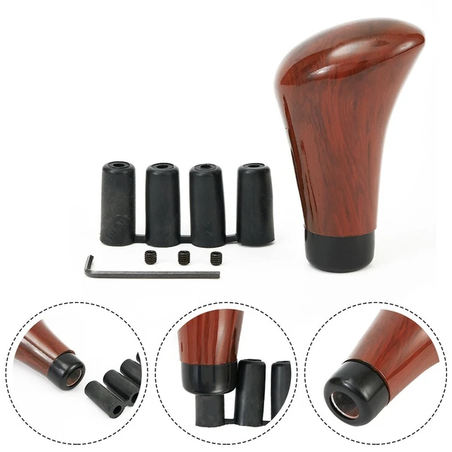 Remplacement Universel Noyer Bois Grain  Voiture Gear Tête Droit Levier Pommeau