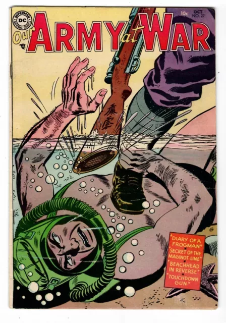 Our Army at War #27 (1954) DC Comics Fine