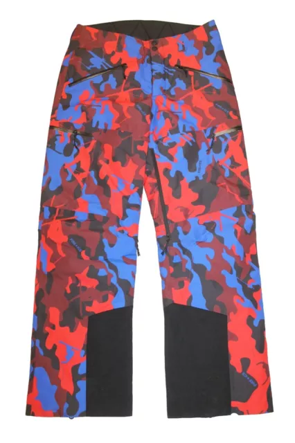 Bogner Fire E Ice Polveroso T Uomo Pantaloni da Sci Blu Rosso Taglia 48 S NUOVO