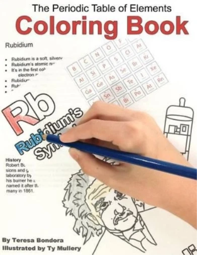 TERESA BONDORA THE Periodic Table of Elements Coloring Book (Poche) EUR