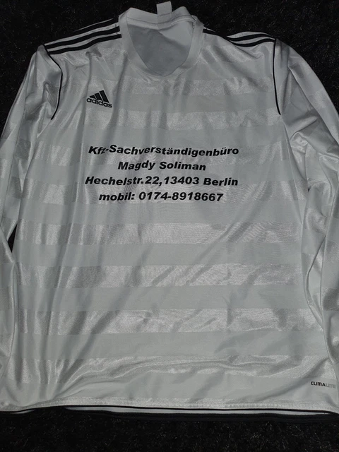 original Trikot Shirt matchworn Berlin BSC Rehberge 23 Adidas 187