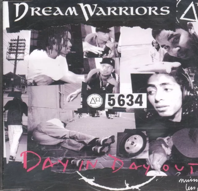 Dream Warriors Day In Day Out CD Europe Emi 1994 single 8816482