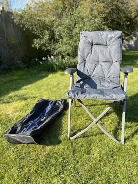 Outwell Yellowstone Lake Reclining Foldable Camping Chair