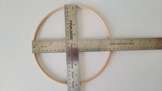 Manijas de cesta de aro redondo, de 3"" a 13", varios tamaños cestería artesanías 6