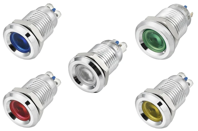 Interruttore A Pulsante In Metallo Impermeabile 12/16/19 - Foto 9